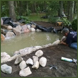 Building Water Feature